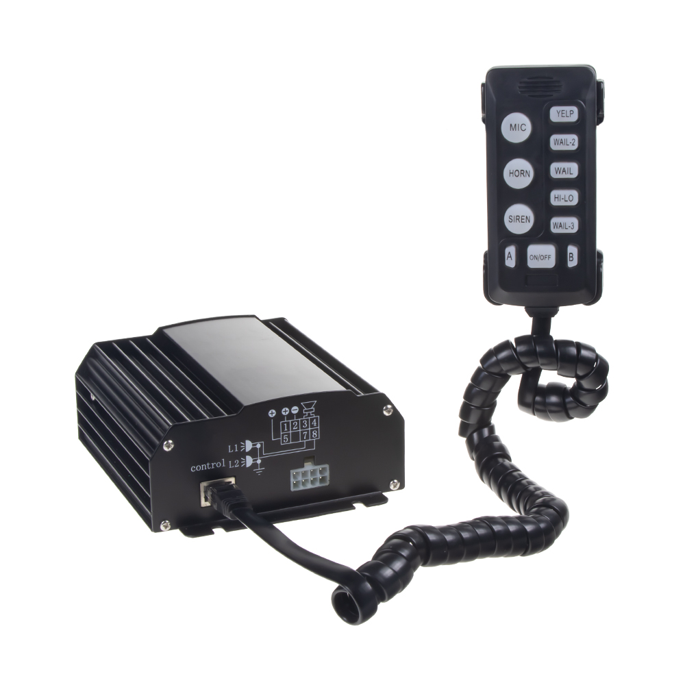 Profesionální výstražný systém s mikrofonem 100W - SN100Ws3