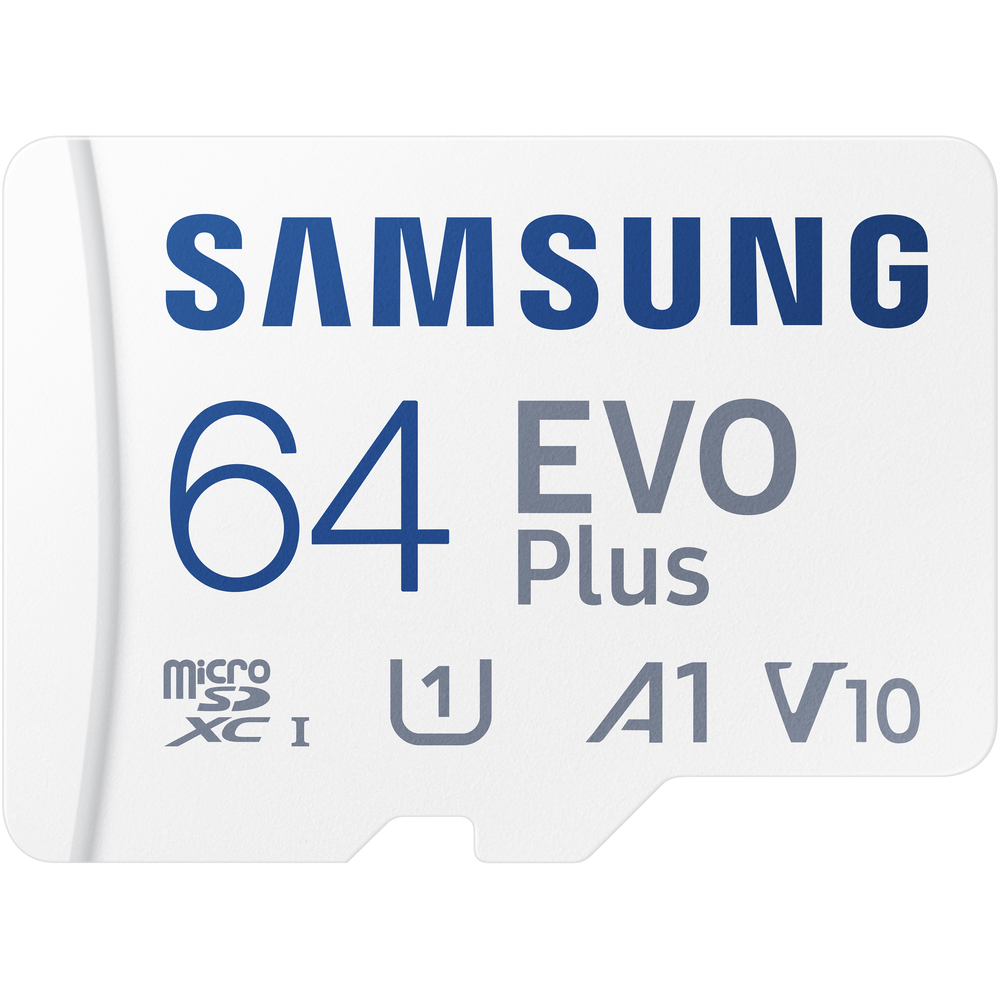 Paměťová karta MicroSDXC 64GB 130M + adaptér, SAMSUNG EVO Plus