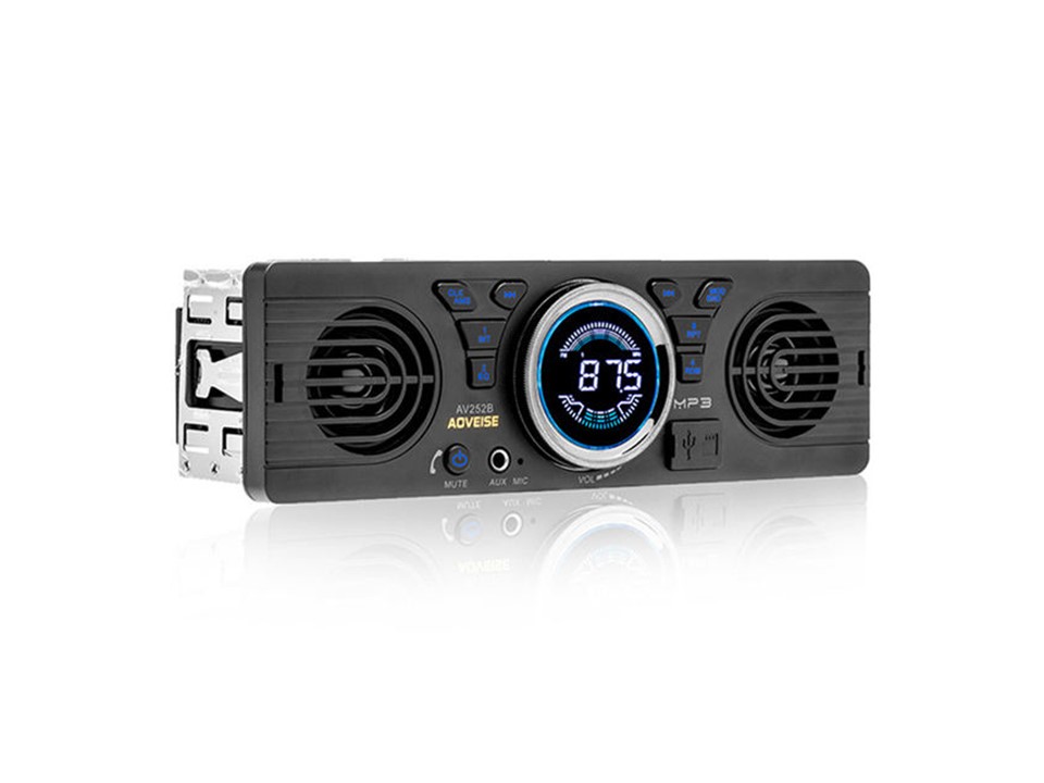 1DIN autorádio BLUETOOTH/USB/SD/AUX, s vestavěnými reproduktory - scc252btr