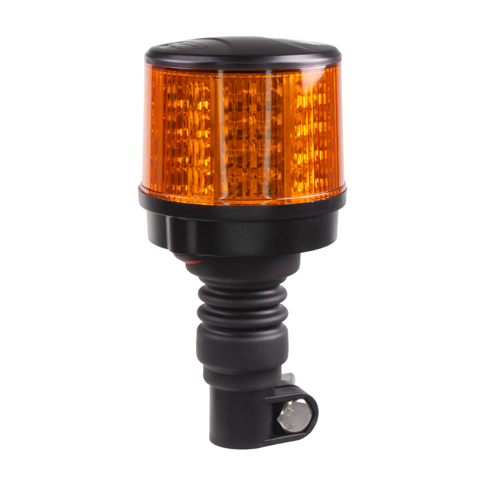 LED maják, 12-24V, 64x0,5W, oranžový, na držák ECE R65 R10 - wl321hr
