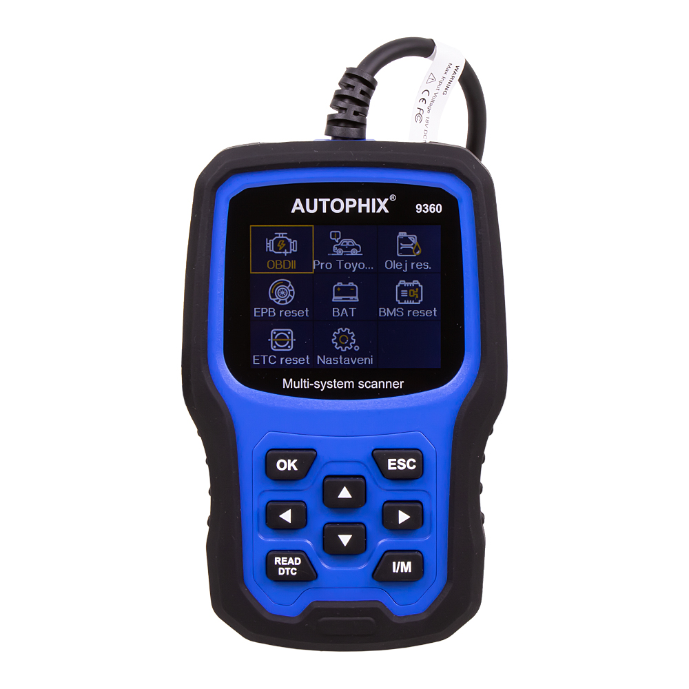 Autodiagnostika Autophix 9360 OBDII pro Toyota, Lexus - 35997obd