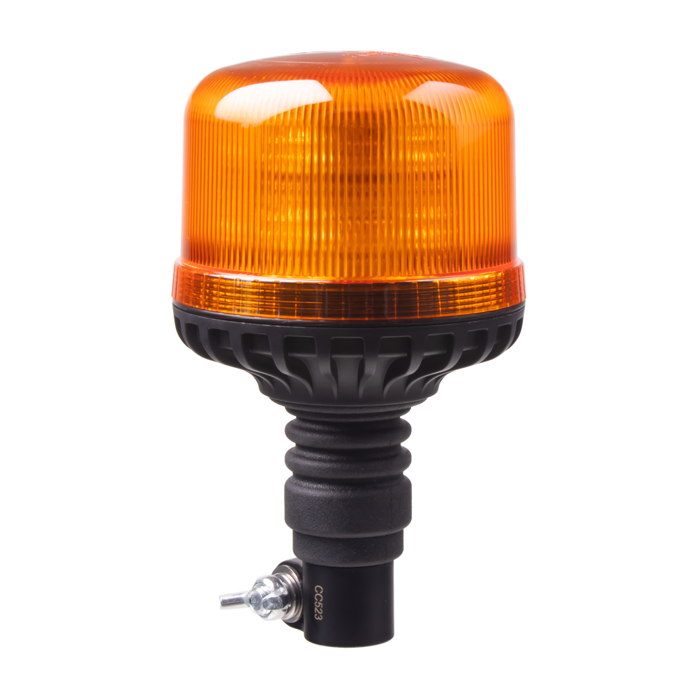 LED maják, 12-24V, 16x5W LED oranžový, na držák, ECE R65 - wl822hr