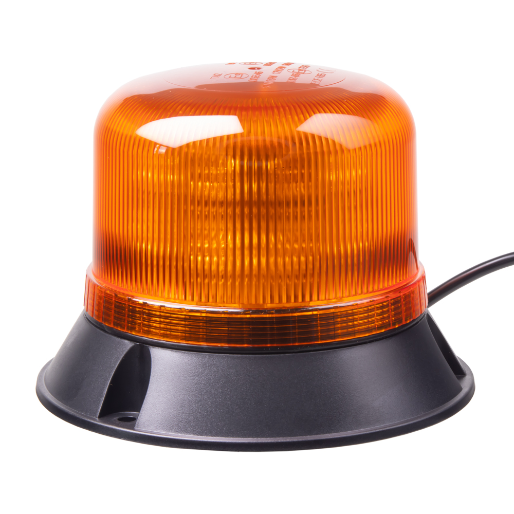 LED maják, 12-24V, 16x5W LED oranžový, pevná montáž, ECE R65 - wl822fix