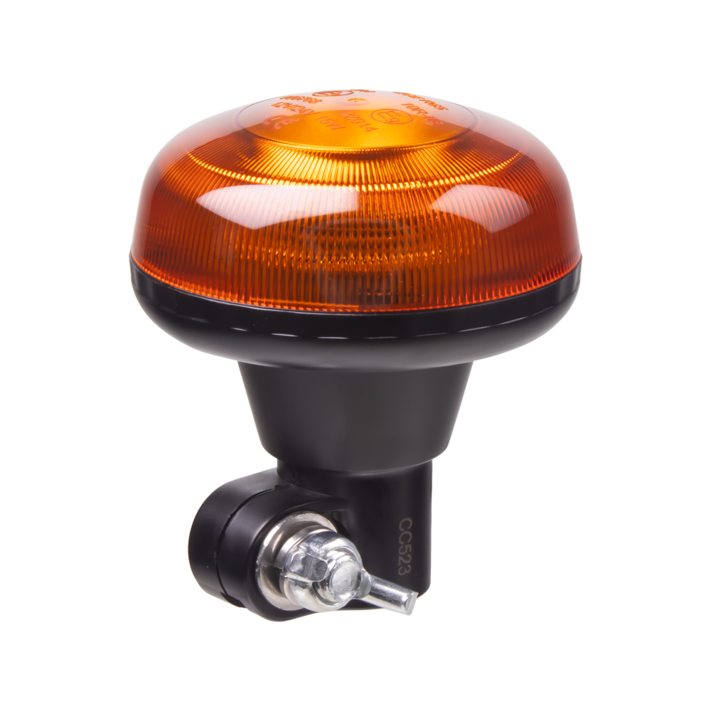LED maják, 12-24V, 18xLED oranžový, na držák, ECE R65 - wl821hr