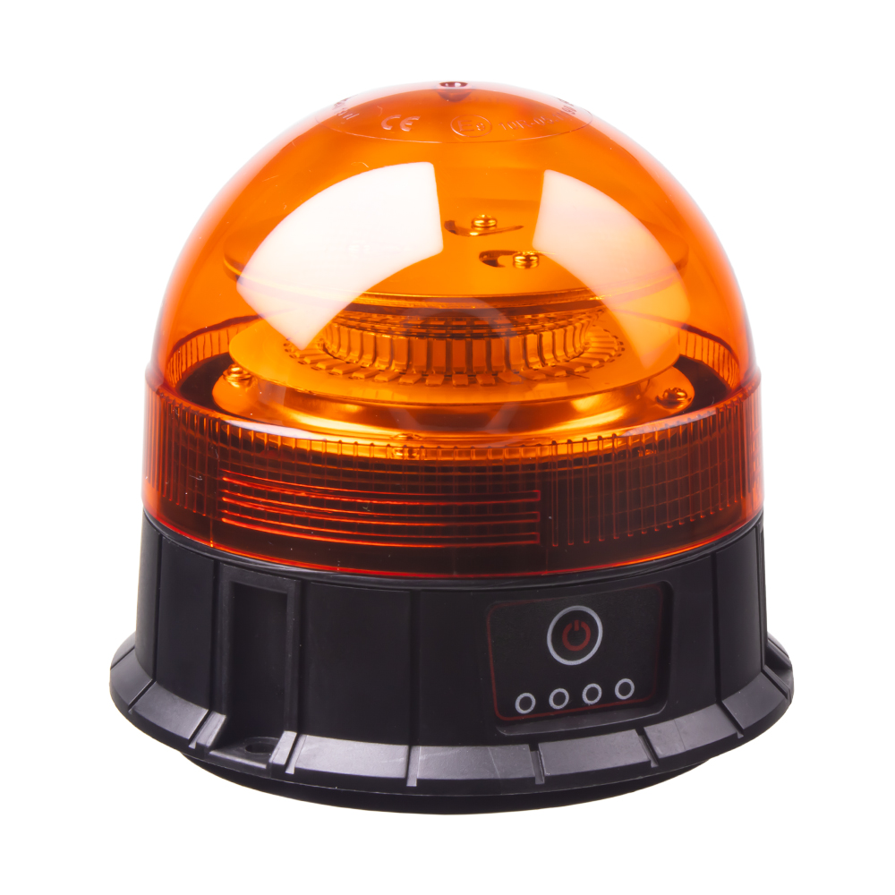 AKU LED maják, 39xLED oranžový, magnet, ECE R65 - wlbat818