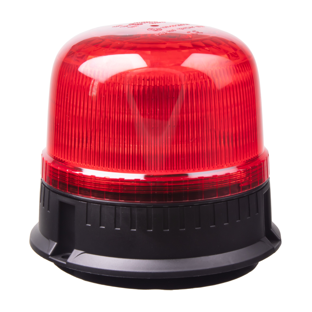 LED maják, 12-24V, 24xLED červený, magnet, ECE R65 - wl825red