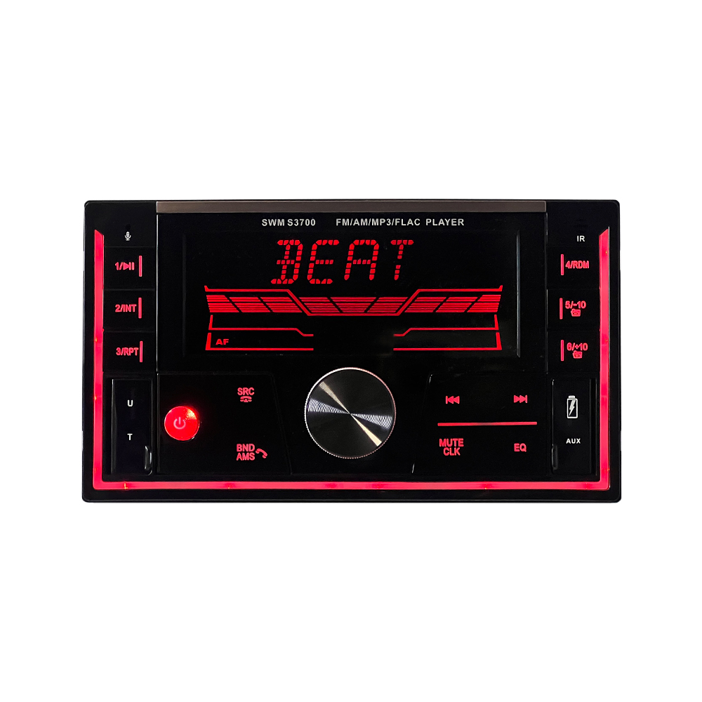 2DIN autorádio MP3/2x USB/SD/Bluetooth/AUX/APP - scc237bt