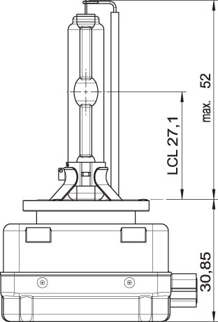 OSRAM 12V D1S 35W xenarc CB intense (1ks)
