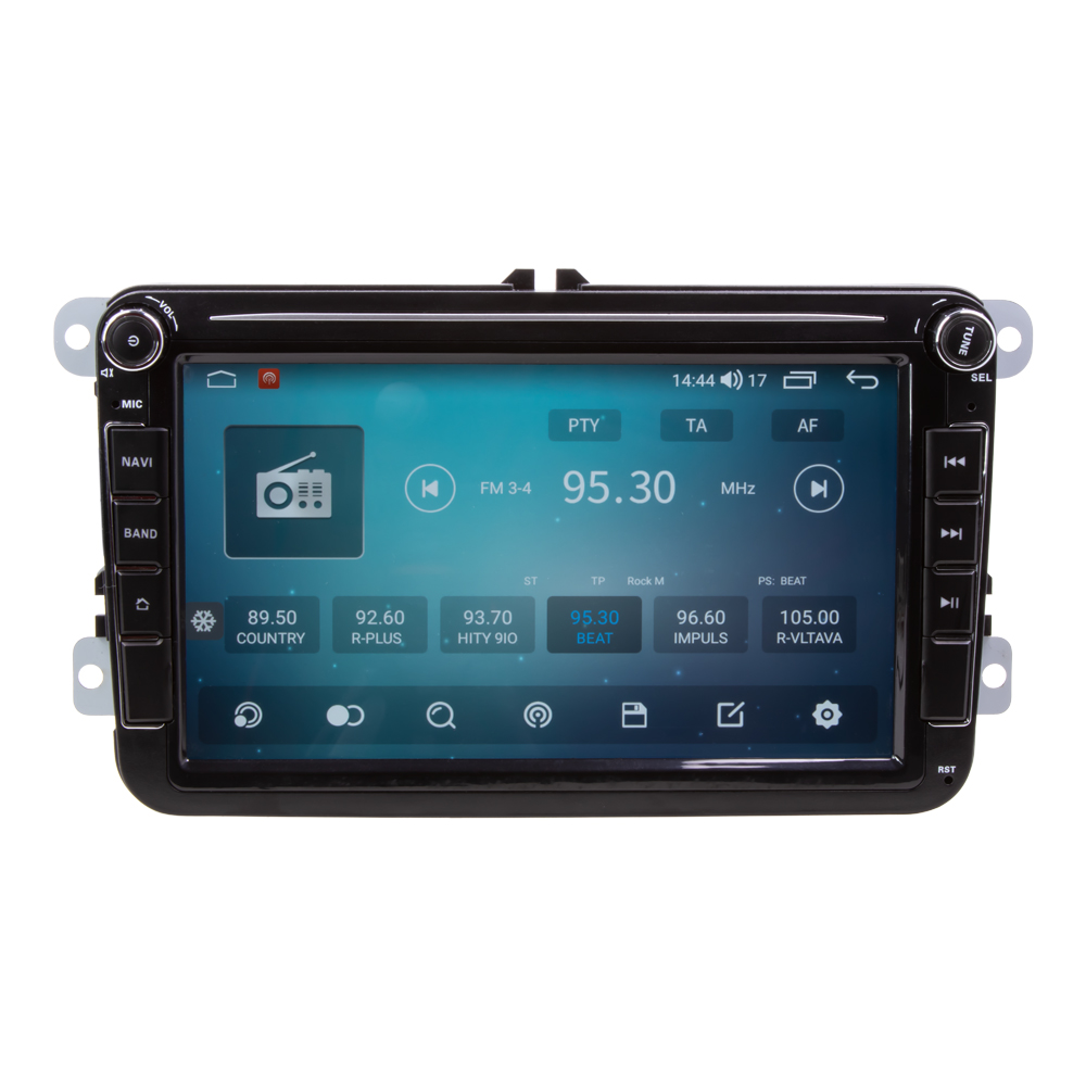 Autorádio pro VW, Škoda s 8" LCD, Android, WI-FI, GPS, CarPlay, Bluetoo, 80891A4