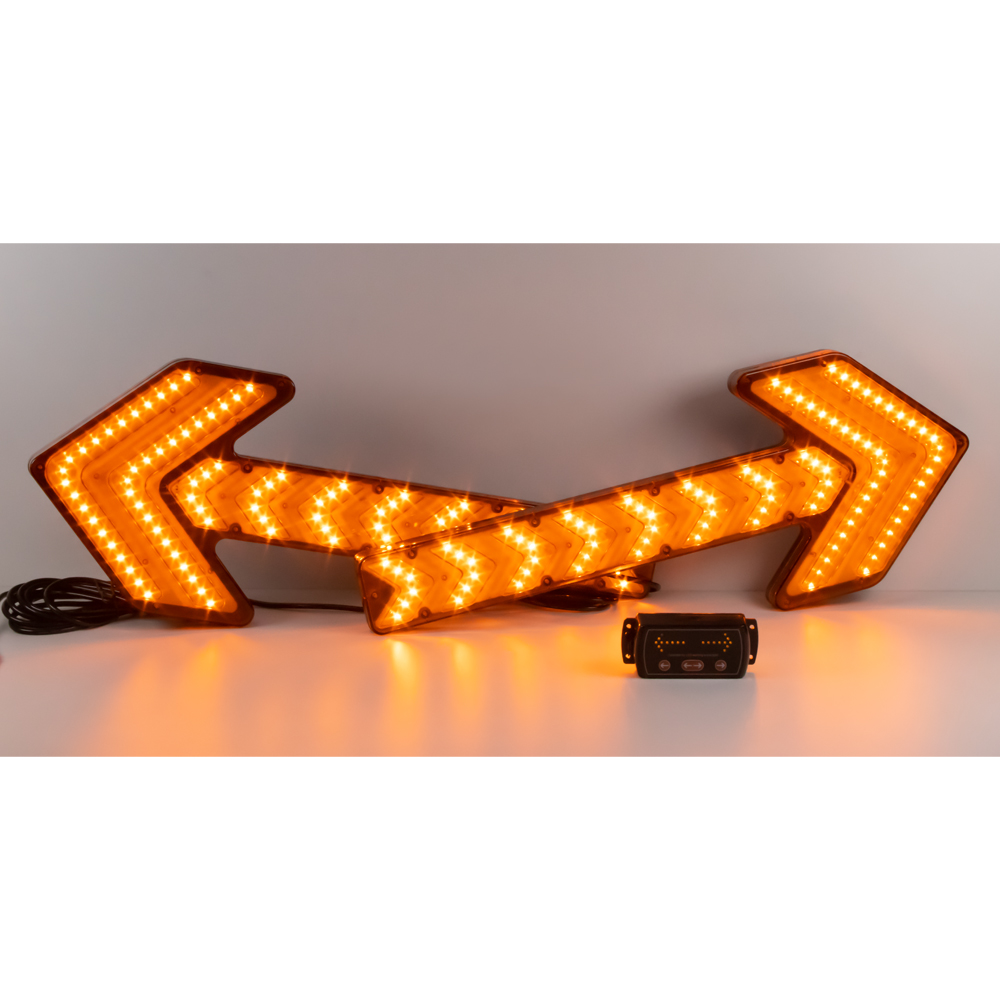 LED přídavná světla směrová 12-24V, dálkové ovládání - kft07
