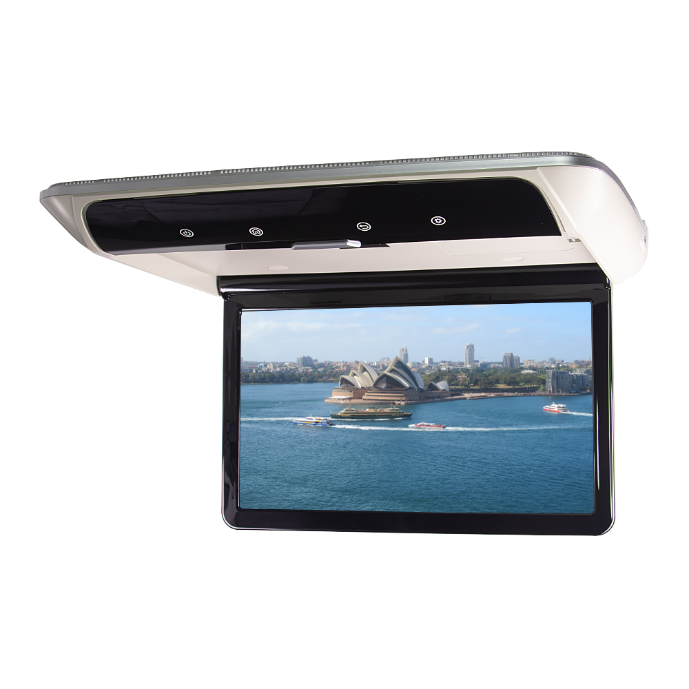 Stropní LCD monitor 13,3" s OS. Android USB/SD/HDMI/FM, dálkové ovládání se snímačem pohybu, šedý - ds-133Acgr