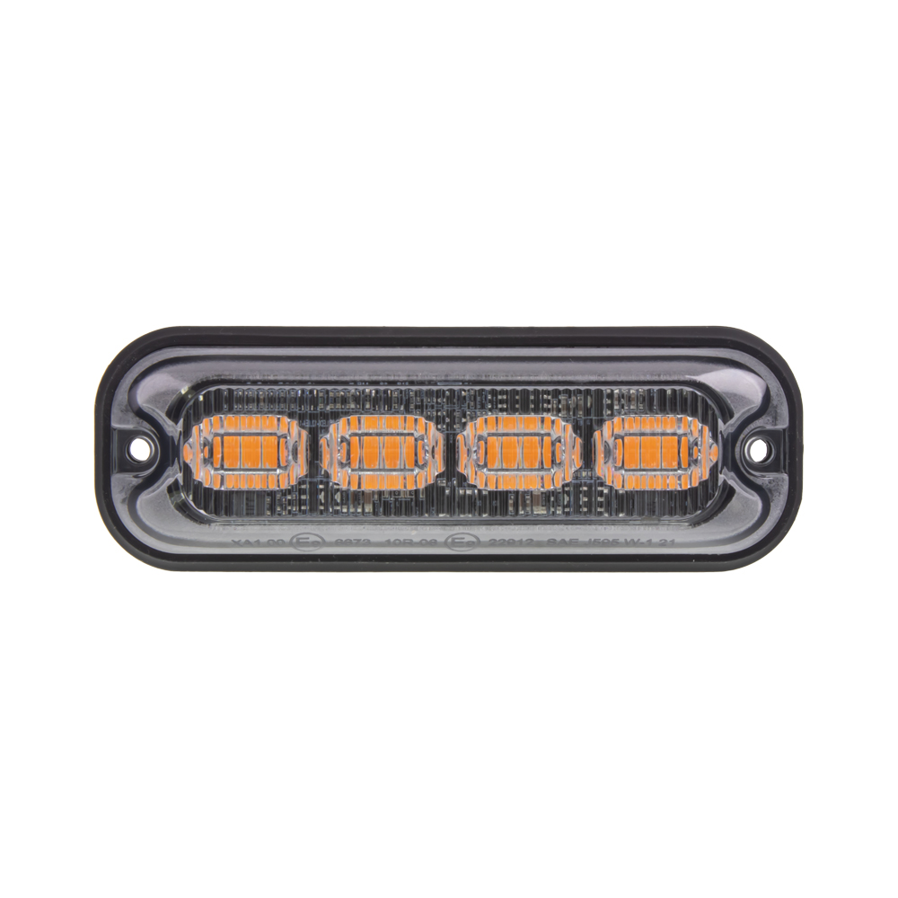 PREDATOR 4x4W LED, 12-24V, oranžový, ECE R65 - br004A