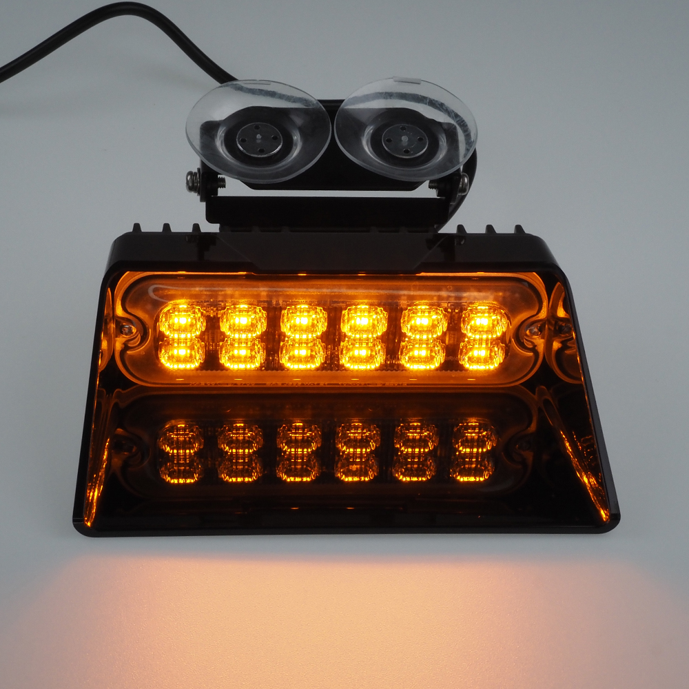 PREDATOR LED vnitřní, 12x LED 3W, 12/24V, oranžový - brW012A