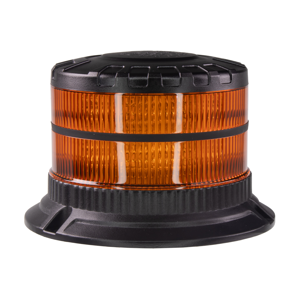 LED maják, 12-24V, 16xLED oranžový, pevná montáž, ECE R65 - wl829fix