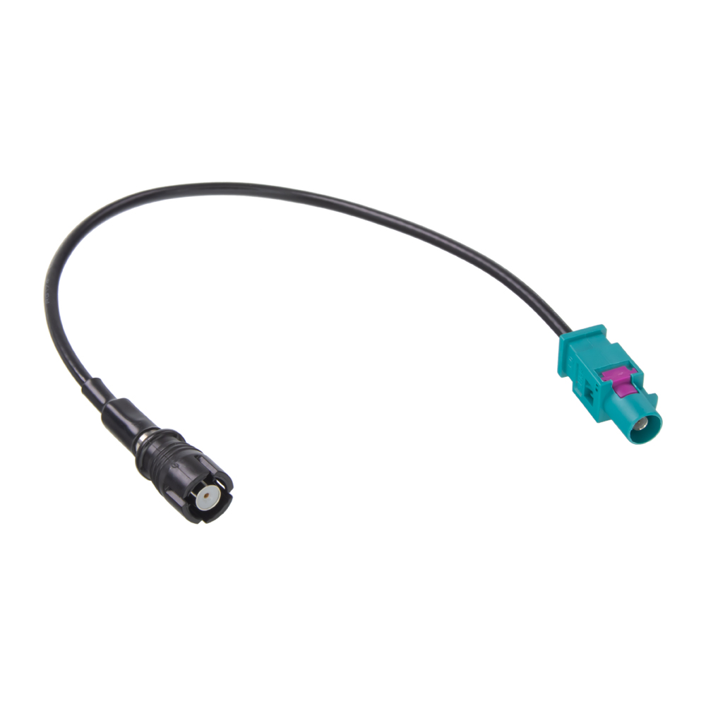 Anténní adaptér FAKRA samec/RAKU samice, 15 cm - 66589