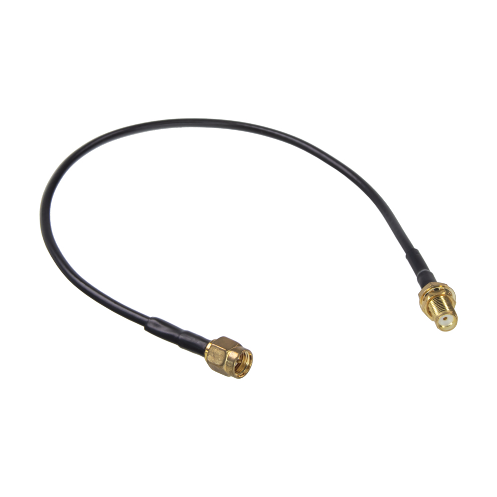 Anténní adaptér  SMA samec/SMA samice; RG174, 25 cm - 67065