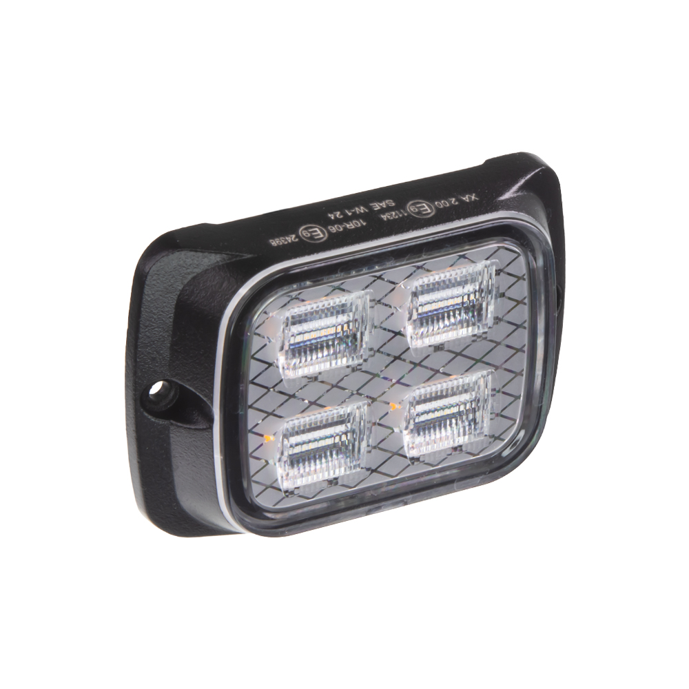 PREDATOR 16x1W LED, 12-24V, oranžový, ECE R65 - br014A