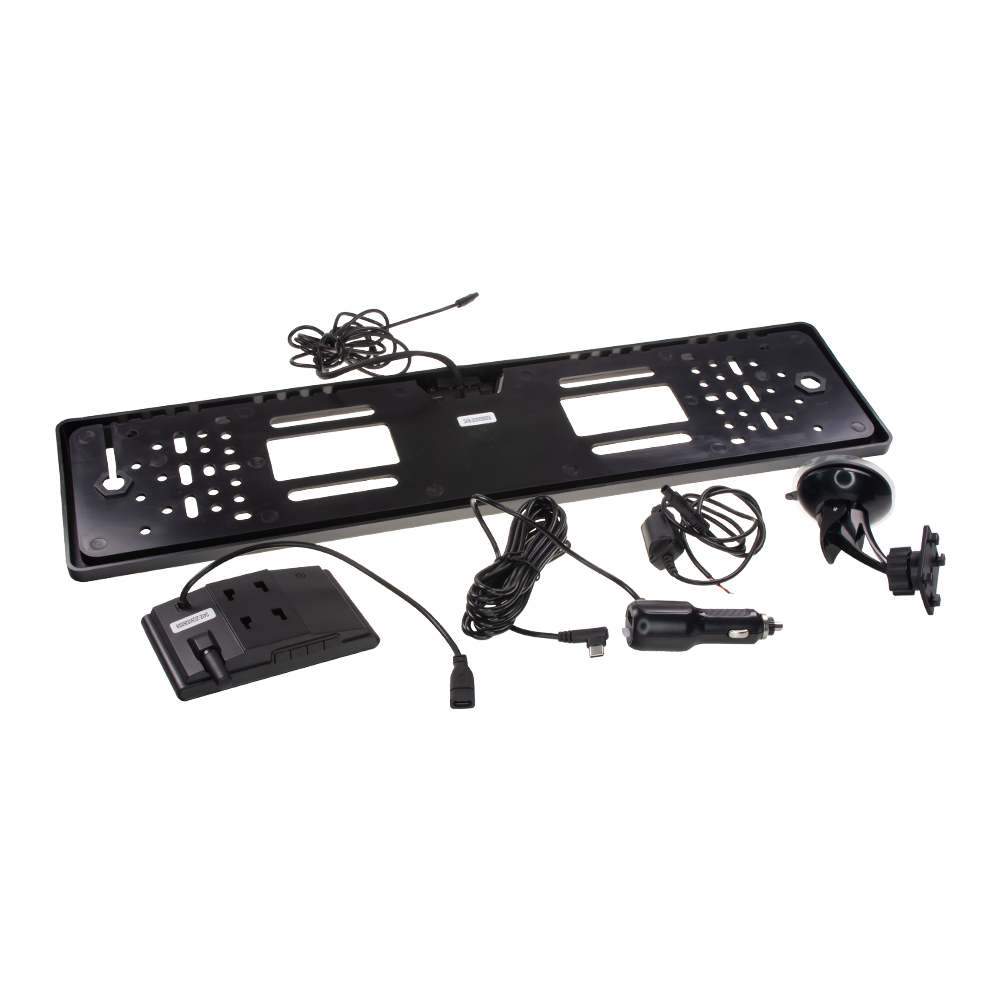 Bezdrátová parkovací kamera v SPZ s LCD 4,3