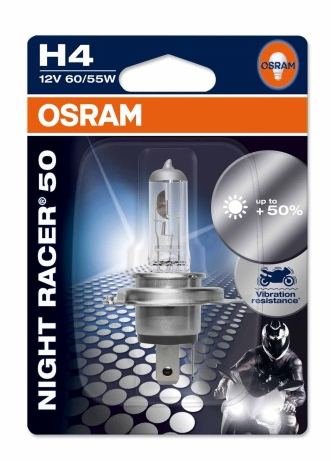 OSRAM MOTO H4 60/55W night racer 50 (1ks)