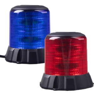 LED modré/červené majáky magnetické
